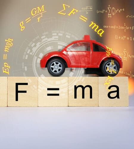 Who developed the Second Law of Motion that is described by the equation F=ma?