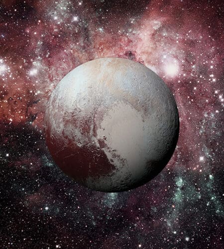 On average how many miles is Pluto away from the Sun?