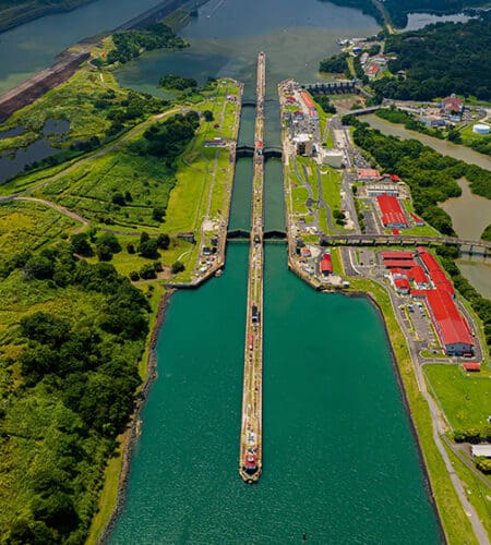 When did Panama move from South America to North America?