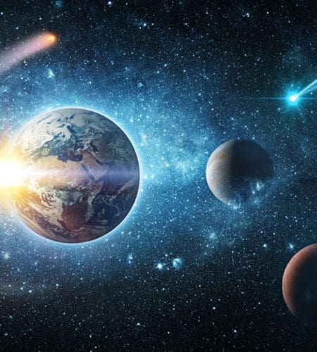 Where is the great dark spot located?