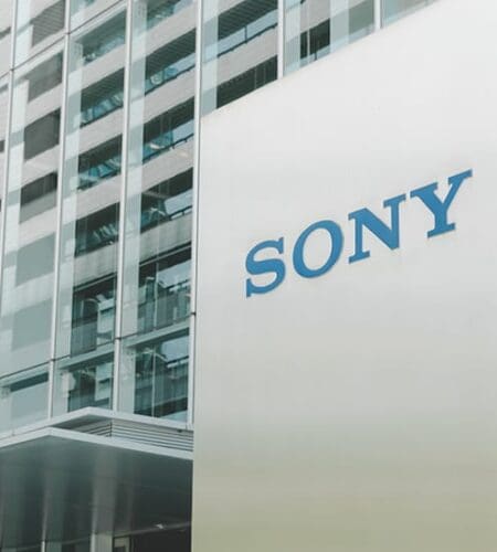 Sony had worldwide sales of $56.9 billion fiscal Year ended 3/02, but how much was in the USA?