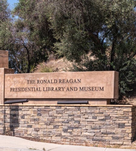 What state is home to the Ronald Reagan Presidential Library?