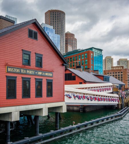 What year did the Boston Tea Party take place?