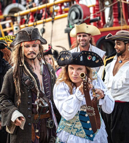 In “Pirates of the Caribbean”, what leads Captain Jack to the thing he desires most?