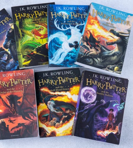 Which Harry Potter book, the seventh in the series, was published in 2007?