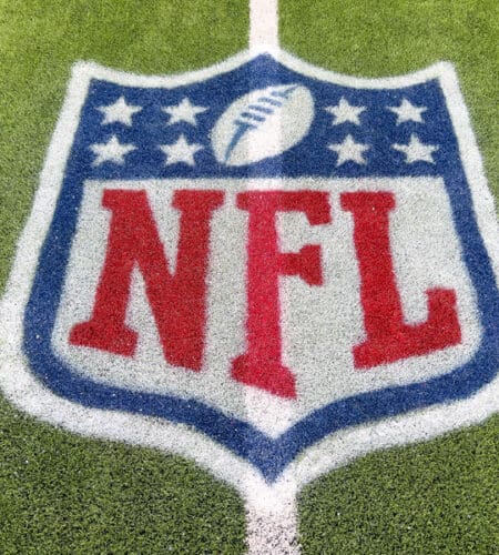 Which sportswear brand ended its 10-year association with the NFL in 2011?