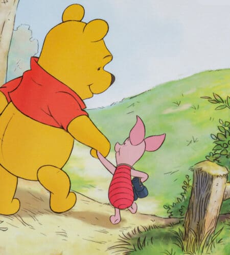 What was the name of Piglet’s grandfather in “Winnie the Pooh”?