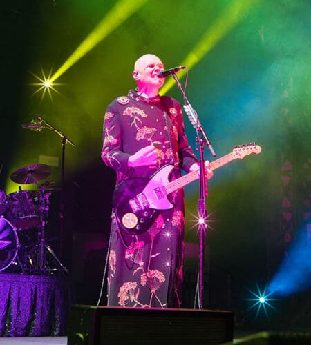 What band released the album “Gish”?