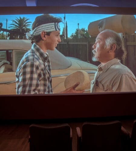 In “The Karate Kid”, which of the following is not one of Daniel’s training tasks?