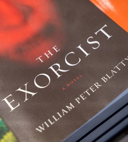 In the original version of “The Exorcist”, which character was played by a real priest instead of an actor?