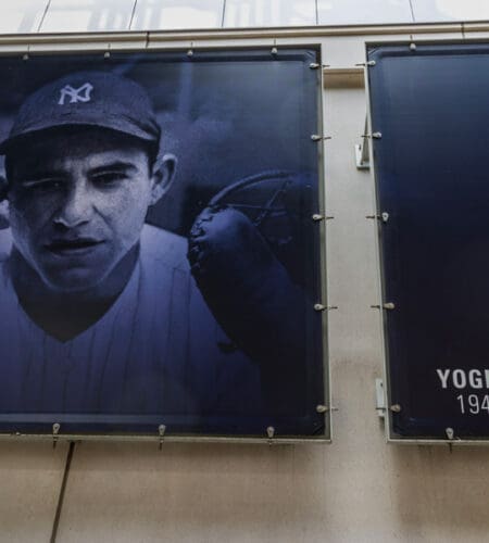 Yogi Berra played which position for the Yankees?